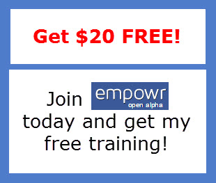 Join Empowr and get $20